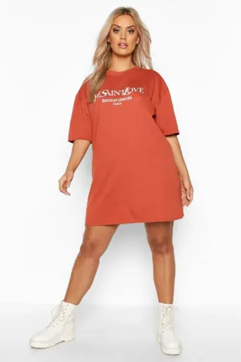 Oversized Home Tee Dress