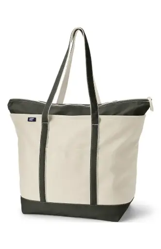 Canvas Shopper Tote