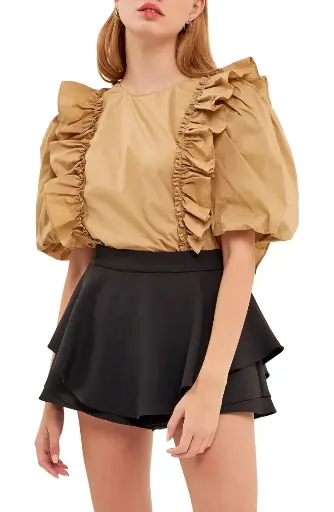 Puff Sleeve Blouse
